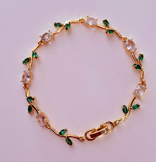 Petal charm tulip bracelets