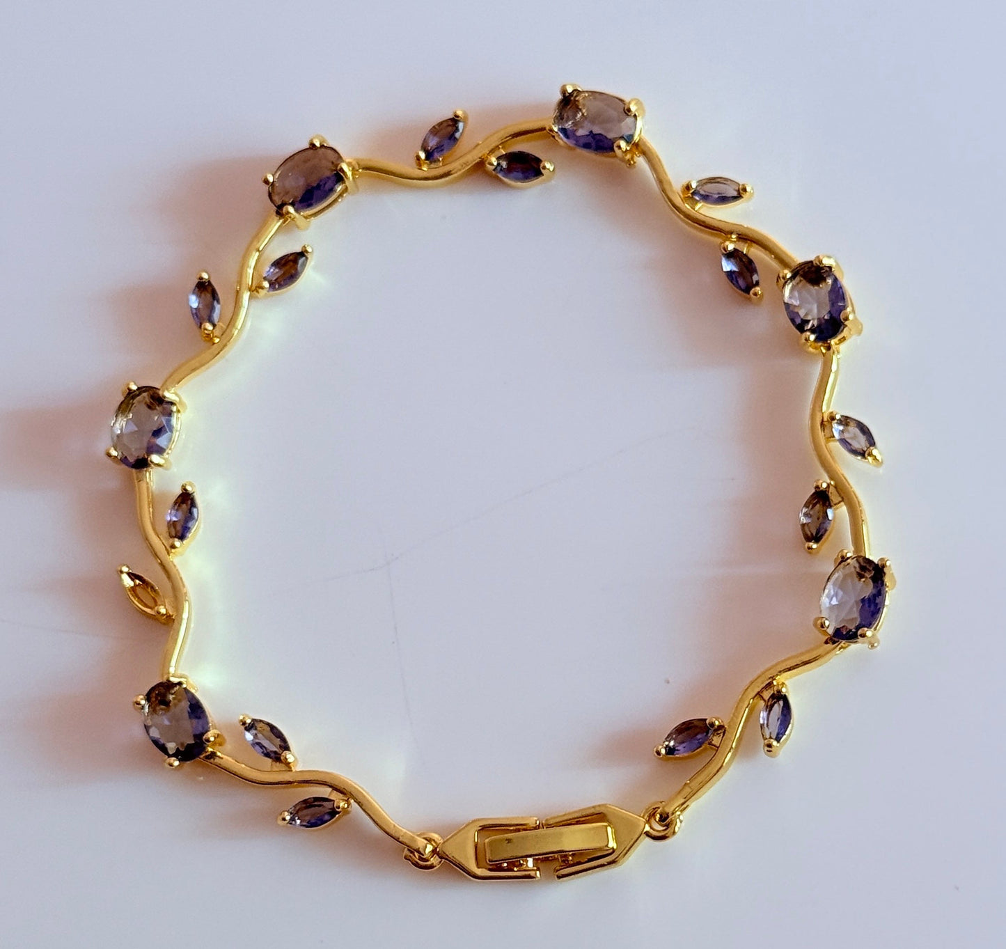 Purple Tulip Bracelet