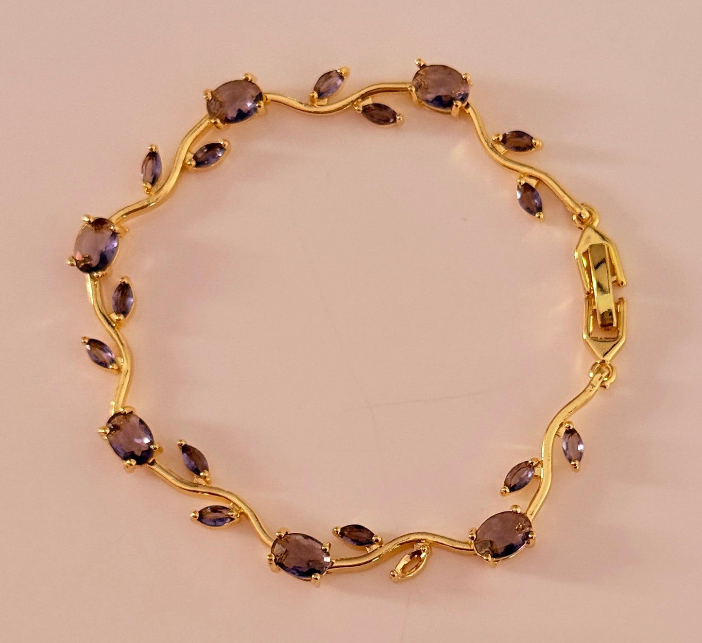 Purple Tulip Bracelet