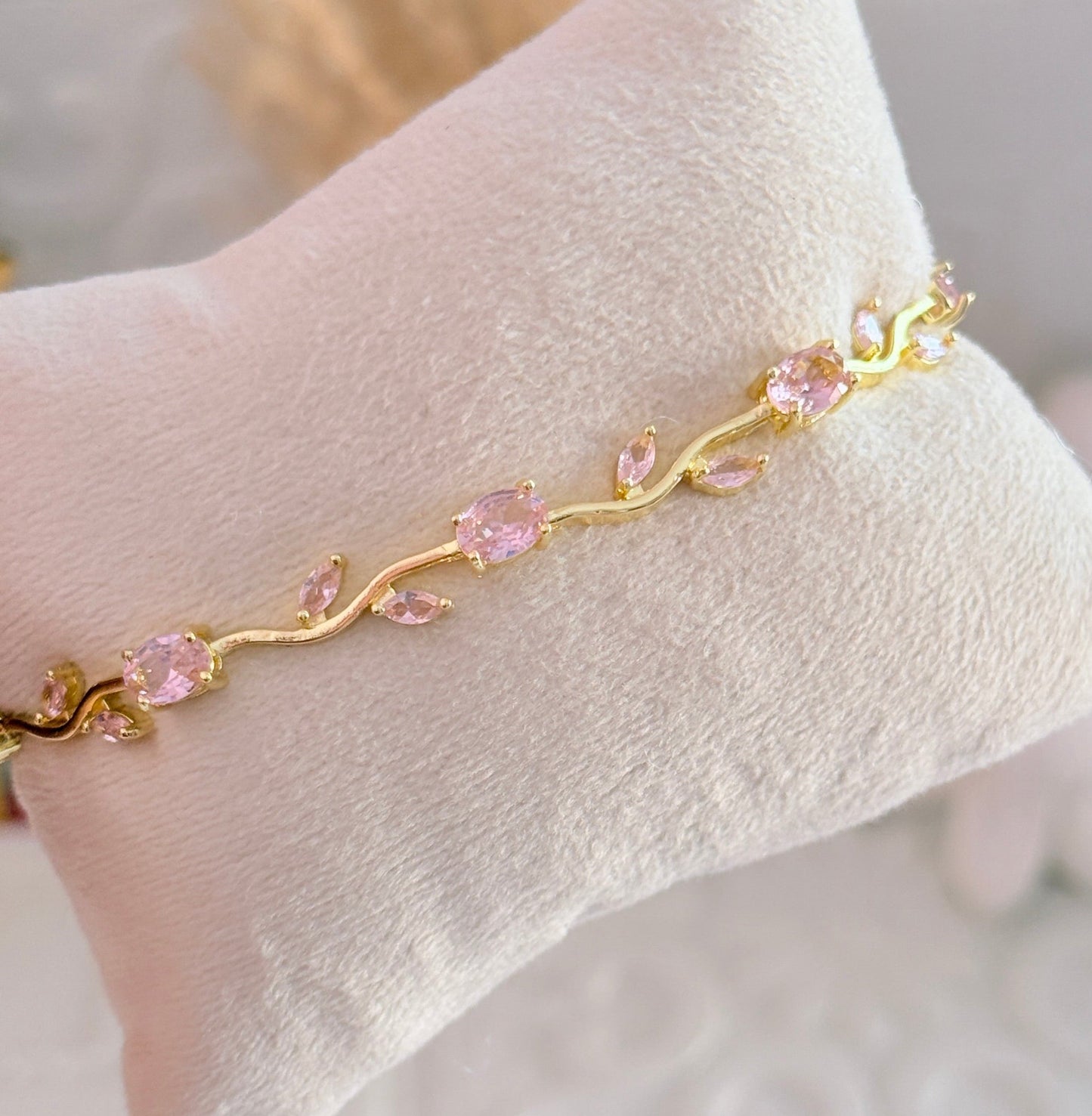 Blossom tulip bracelet