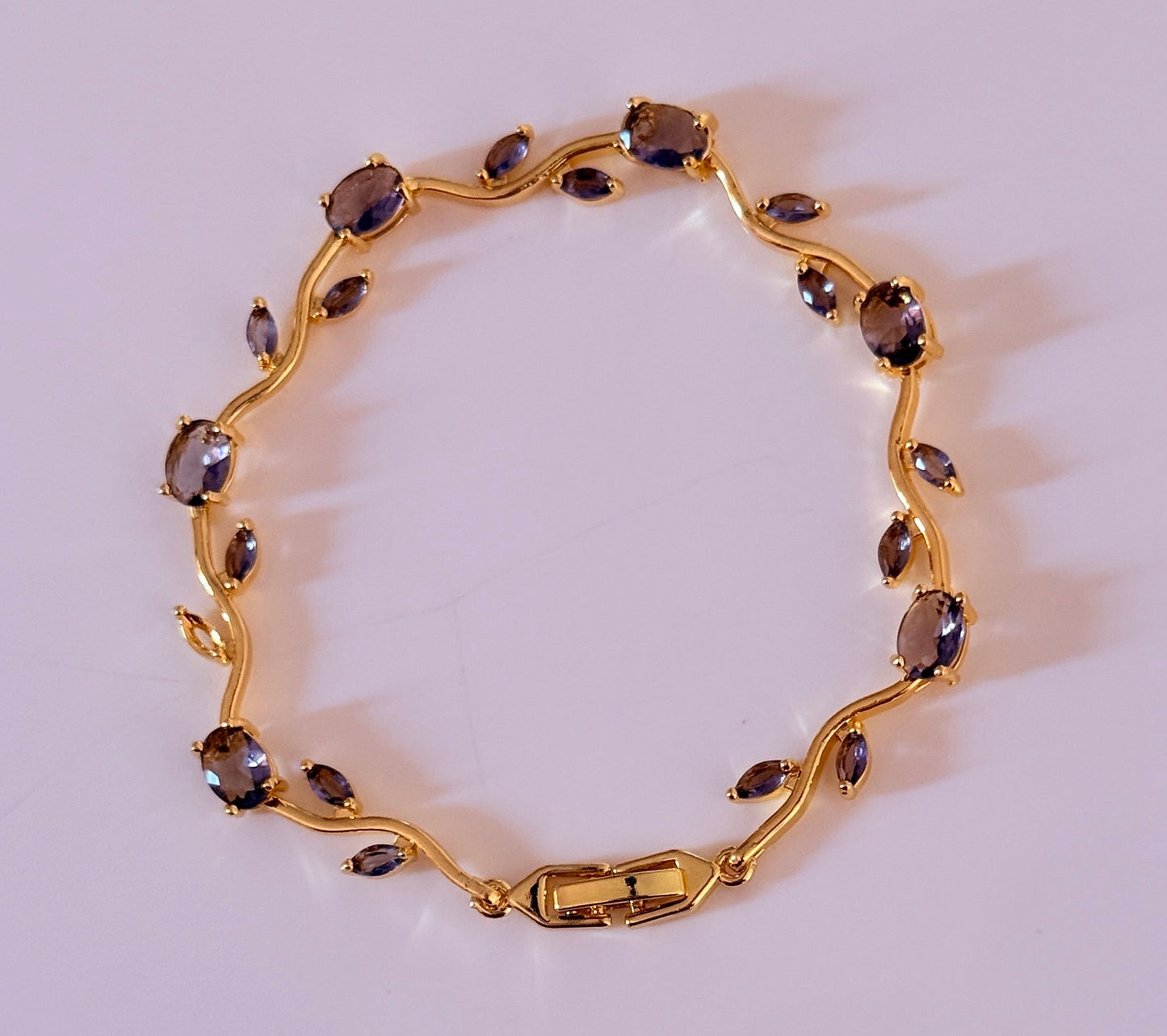 Purple Tulip Bracelet