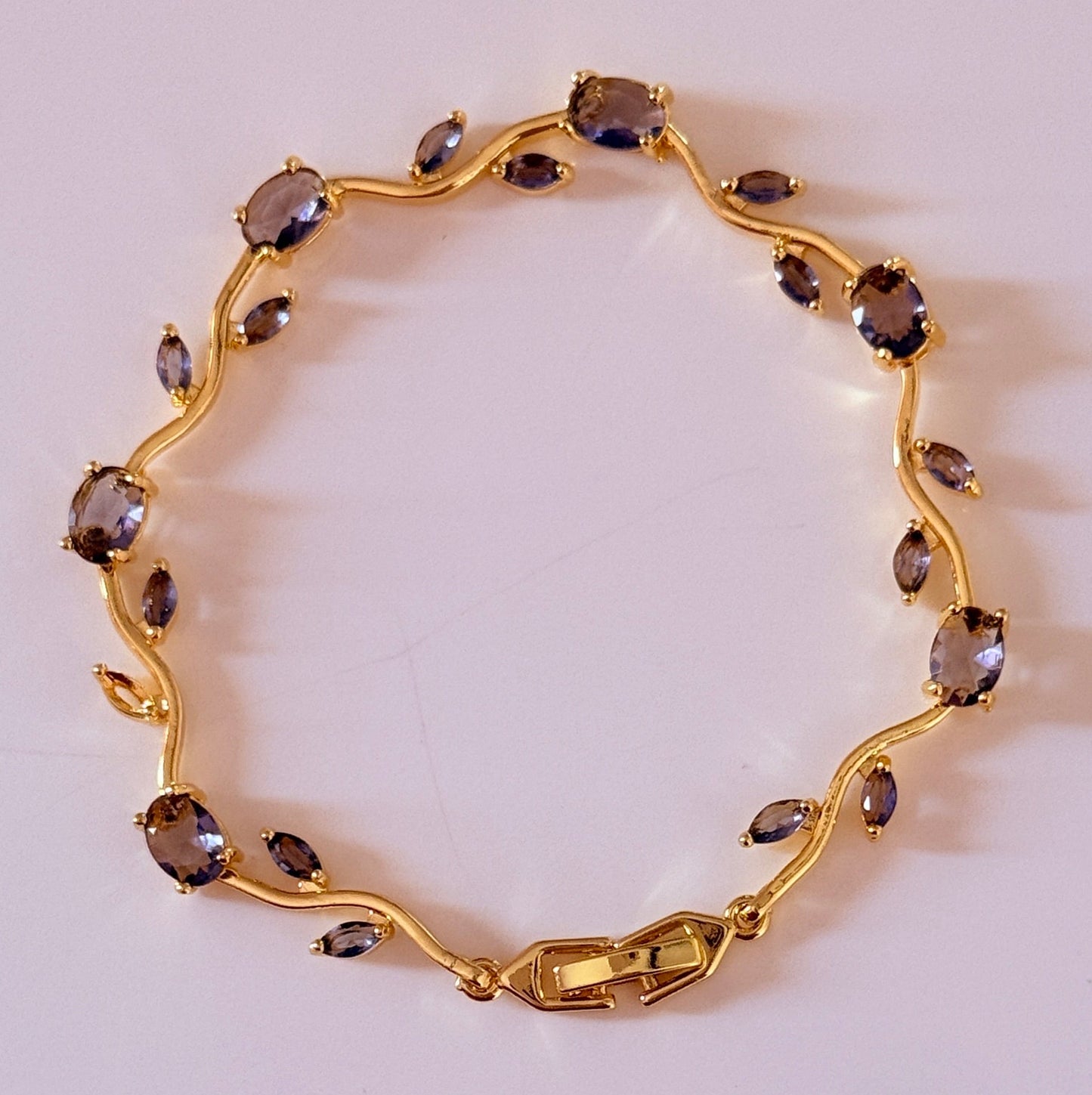 Purple Tulip Bracelet