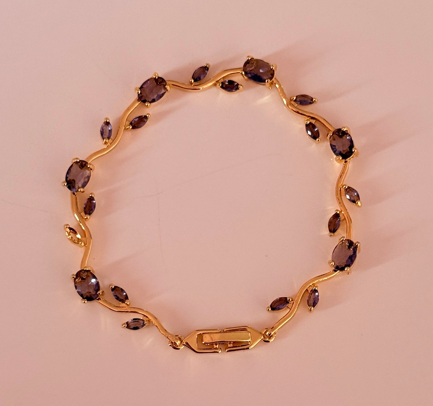 Purple Tulip Bracelet