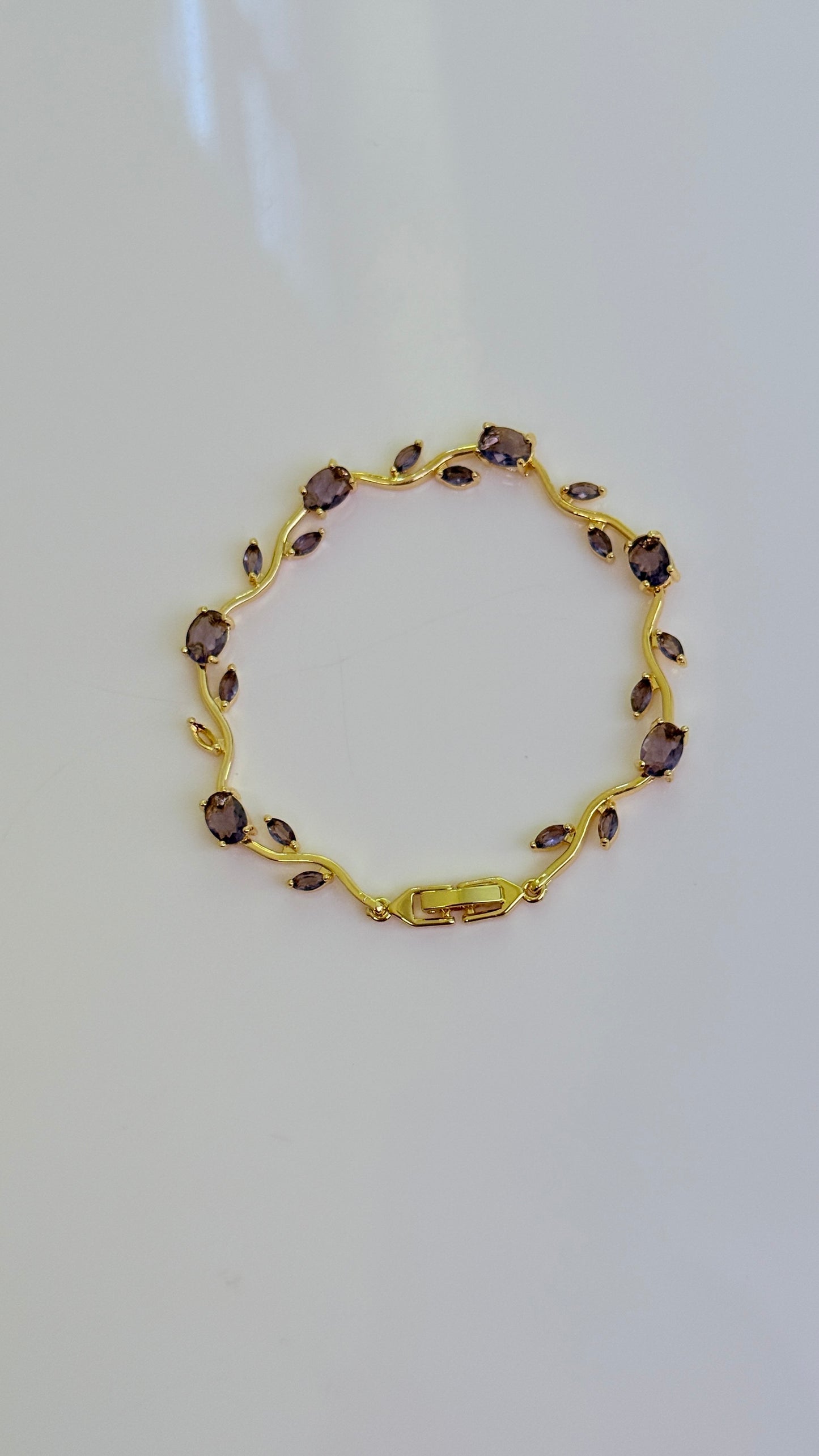 Purple Tulip Bracelet