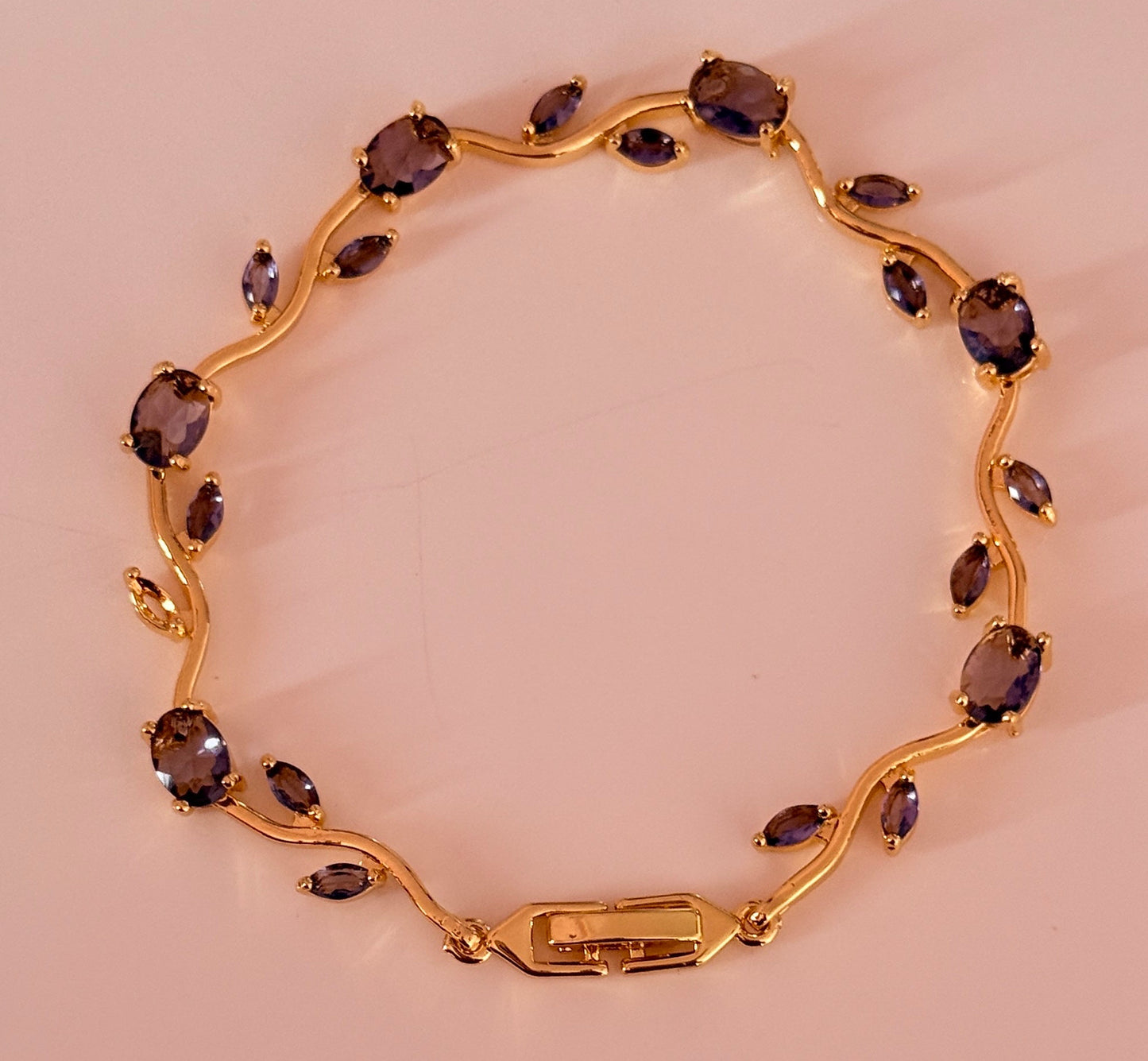 Purple Tulip Bracelet