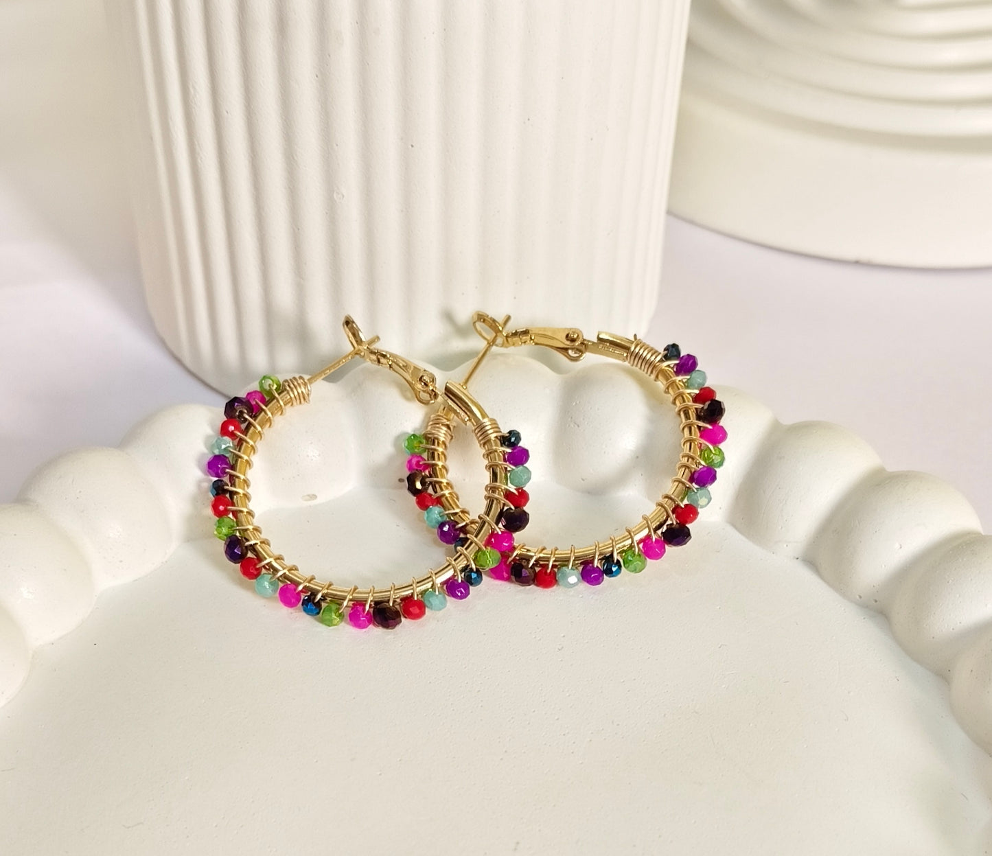 Multicolour round hoop